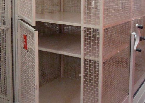 mobile-shelving-bbc-4 Bespoke Cages on Mobile Bases