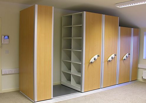Small Probe Mobile Shelving System